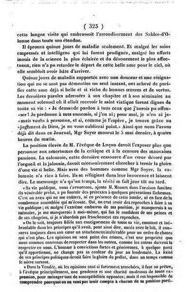 L'ami de la religion journal et revue ecclesiastique, politique et litteraire