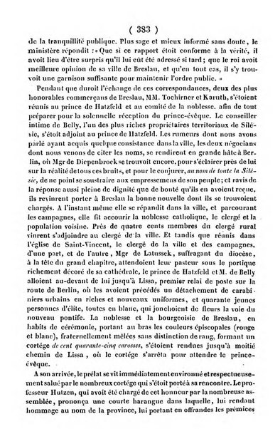 L'ami de la religion journal et revue ecclesiastique, politique et litteraire