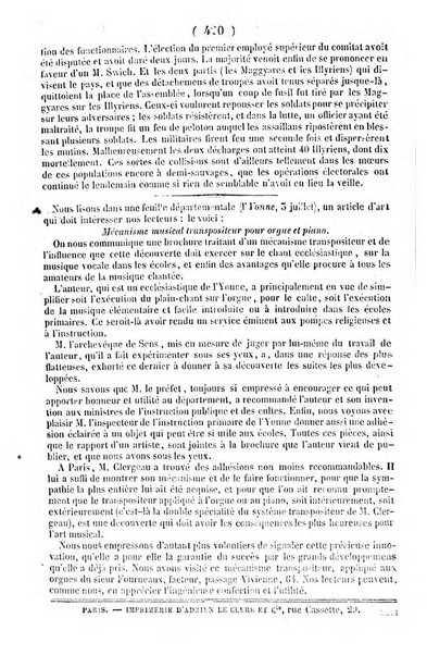 L'ami de la religion journal et revue ecclesiastique, politique et litteraire