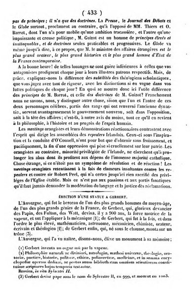 L'ami de la religion journal et revue ecclesiastique, politique et litteraire