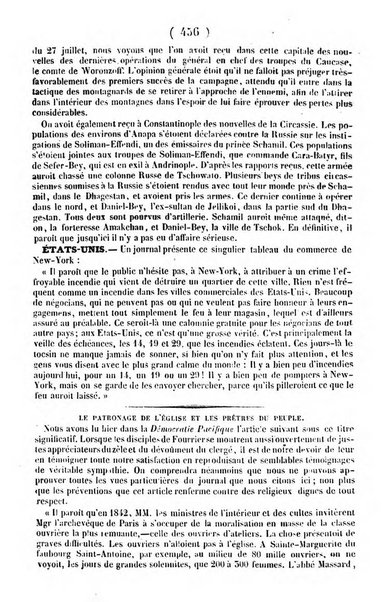 L'ami de la religion journal et revue ecclesiastique, politique et litteraire