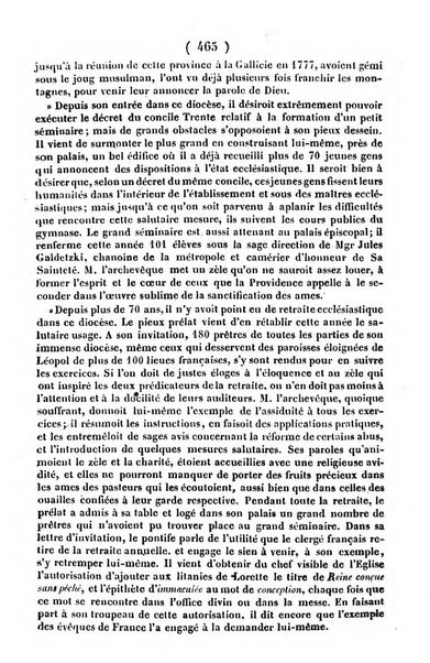 L'ami de la religion journal et revue ecclesiastique, politique et litteraire