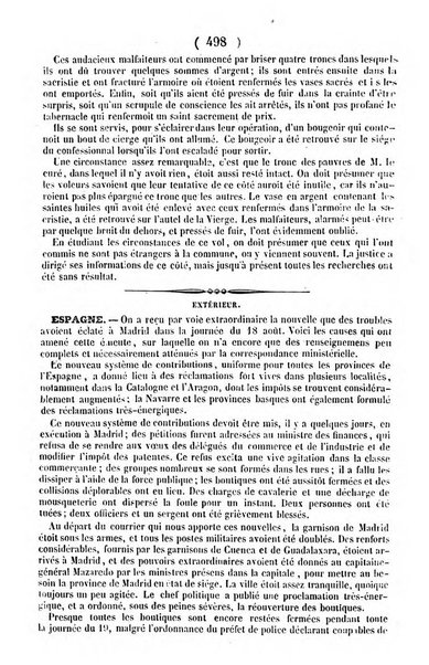 L'ami de la religion journal et revue ecclesiastique, politique et litteraire