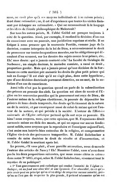 L'ami de la religion journal et revue ecclesiastique, politique et litteraire