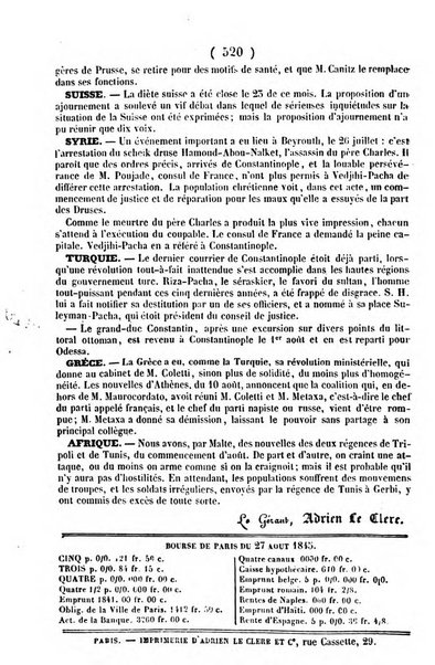 L'ami de la religion journal et revue ecclesiastique, politique et litteraire