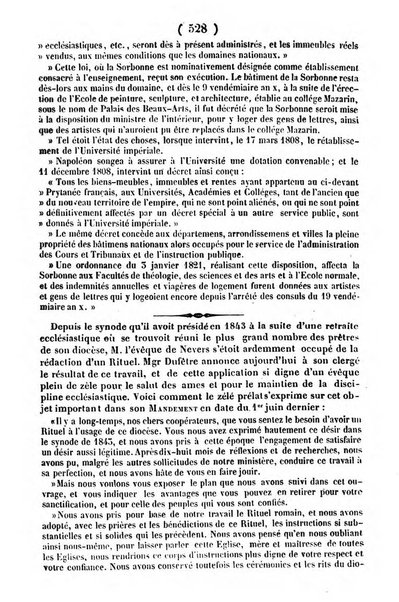 L'ami de la religion journal et revue ecclesiastique, politique et litteraire