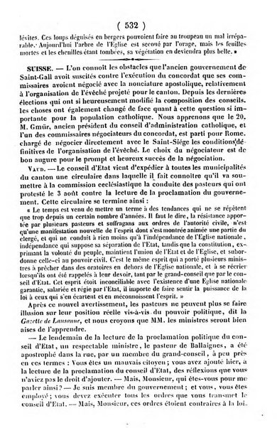 L'ami de la religion journal et revue ecclesiastique, politique et litteraire