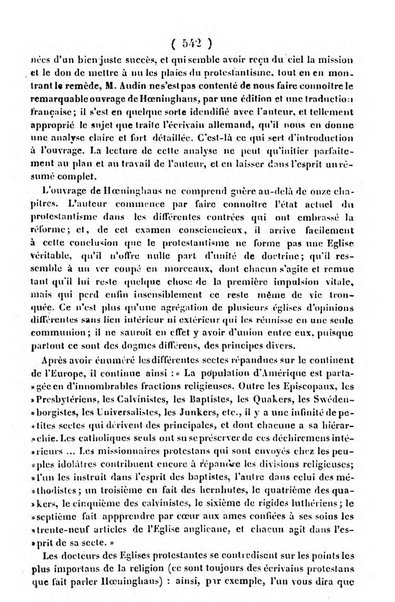 L'ami de la religion journal et revue ecclesiastique, politique et litteraire