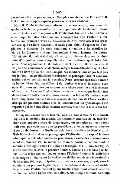 L'ami de la religion journal et revue ecclesiastique, politique et litteraire