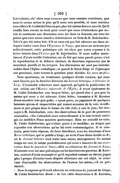 L'ami de la religion journal et revue ecclesiastique, politique et litteraire