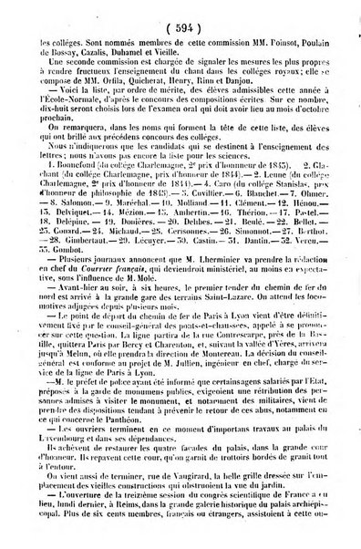 L'ami de la religion journal et revue ecclesiastique, politique et litteraire