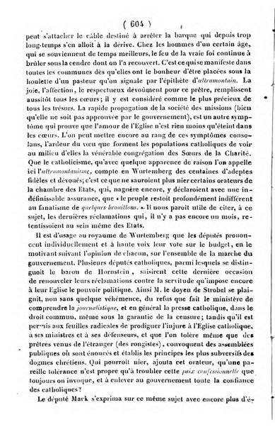 L'ami de la religion journal et revue ecclesiastique, politique et litteraire