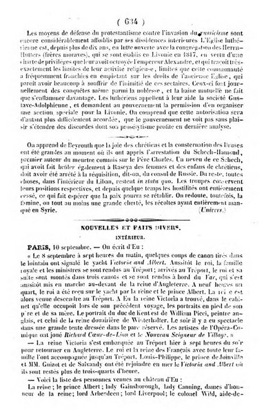 L'ami de la religion journal et revue ecclesiastique, politique et litteraire