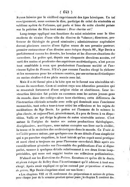 L'ami de la religion journal et revue ecclesiastique, politique et litteraire