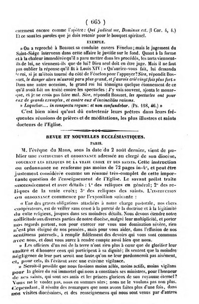 L'ami de la religion journal et revue ecclesiastique, politique et litteraire