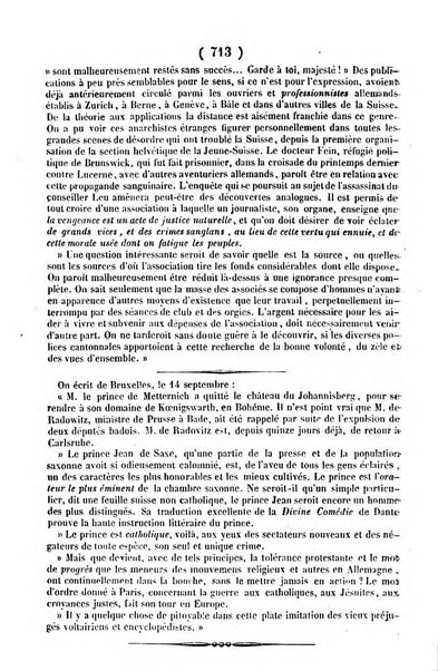 L'ami de la religion journal et revue ecclesiastique, politique et litteraire