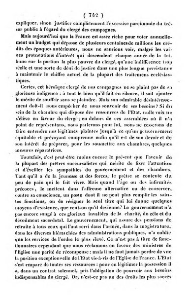 L'ami de la religion journal et revue ecclesiastique, politique et litteraire