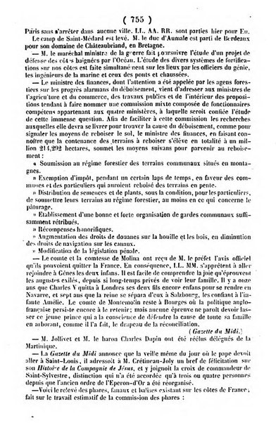 L'ami de la religion journal et revue ecclesiastique, politique et litteraire