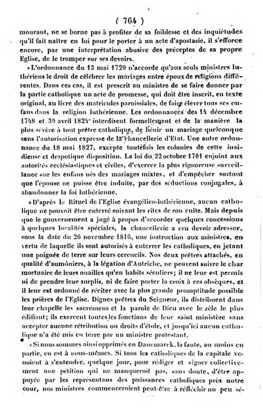 L'ami de la religion journal et revue ecclesiastique, politique et litteraire