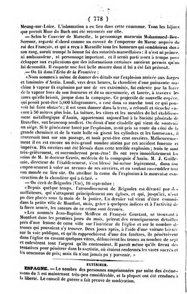 L'ami de la religion journal et revue ecclesiastique, politique et litteraire