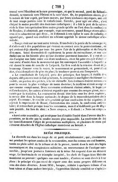 L'ami de la religion journal et revue ecclesiastique, politique et litteraire