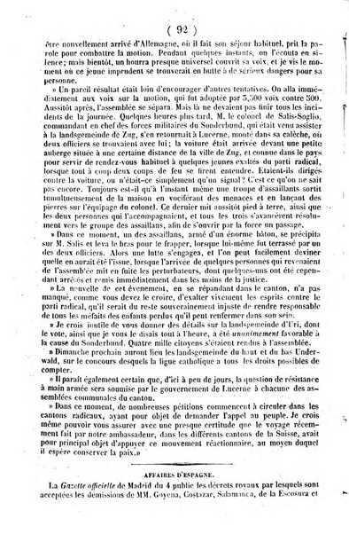 L'ami de la religion journal et revue ecclesiastique, politique et litteraire