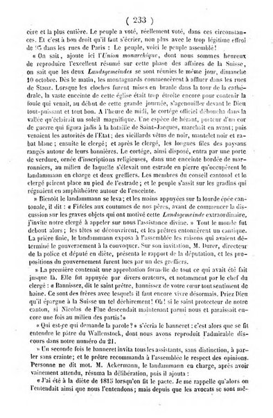 L'ami de la religion journal et revue ecclesiastique, politique et litteraire