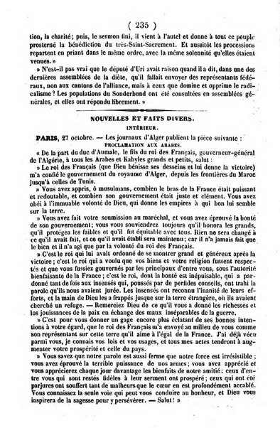 L'ami de la religion journal et revue ecclesiastique, politique et litteraire