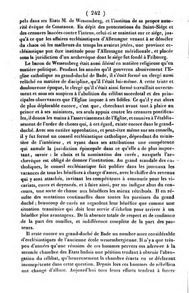 L'ami de la religion journal et revue ecclesiastique, politique et litteraire