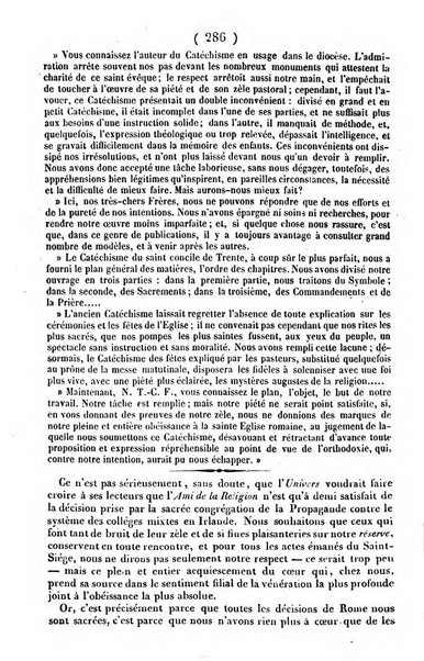 L'ami de la religion journal et revue ecclesiastique, politique et litteraire