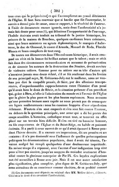 L'ami de la religion journal et revue ecclesiastique, politique et litteraire