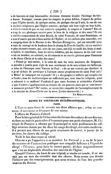 L'ami de la religion journal et revue ecclesiastique, politique et litteraire