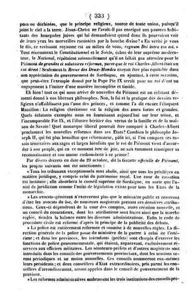 L'ami de la religion journal et revue ecclesiastique, politique et litteraire