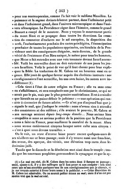 L'ami de la religion journal et revue ecclesiastique, politique et litteraire