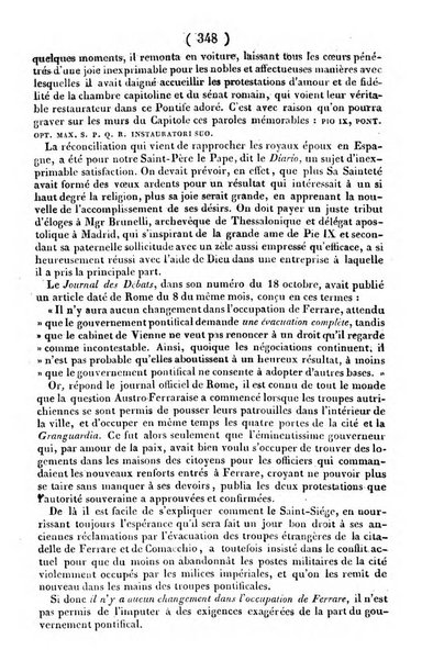 L'ami de la religion journal et revue ecclesiastique, politique et litteraire