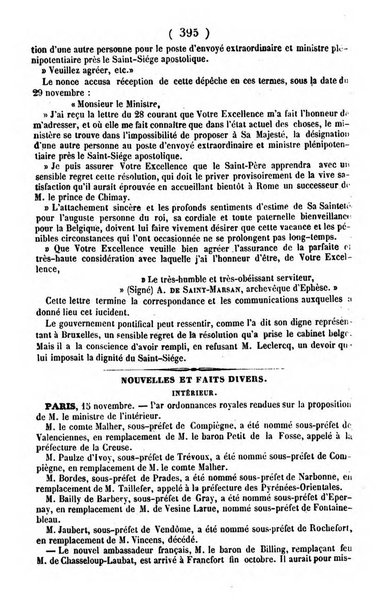 L'ami de la religion journal et revue ecclesiastique, politique et litteraire