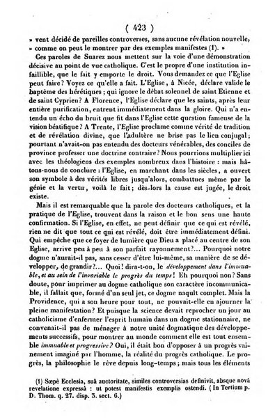 L'ami de la religion journal et revue ecclesiastique, politique et litteraire