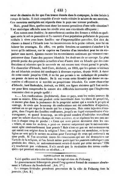 L'ami de la religion journal et revue ecclesiastique, politique et litteraire