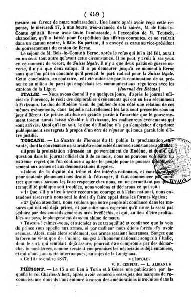 L'ami de la religion journal et revue ecclesiastique, politique et litteraire