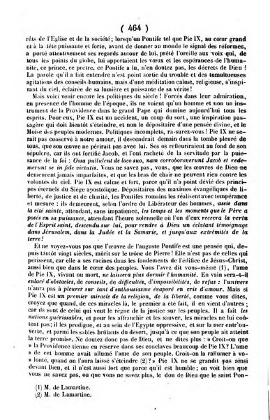 L'ami de la religion journal et revue ecclesiastique, politique et litteraire