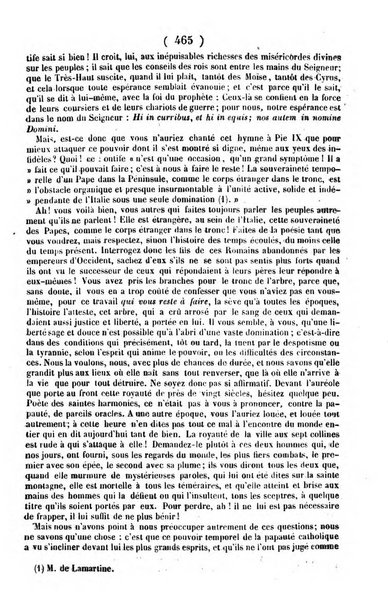 L'ami de la religion journal et revue ecclesiastique, politique et litteraire