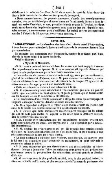 L'ami de la religion journal et revue ecclesiastique, politique et litteraire