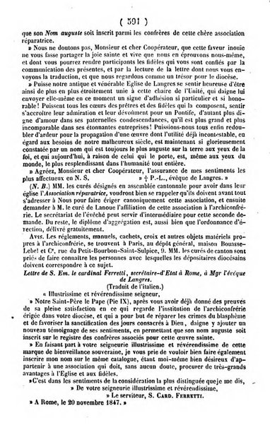 L'ami de la religion journal et revue ecclesiastique, politique et litteraire