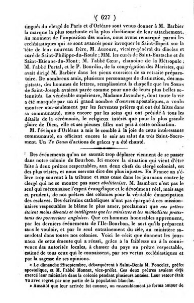 L'ami de la religion journal et revue ecclesiastique, politique et litteraire