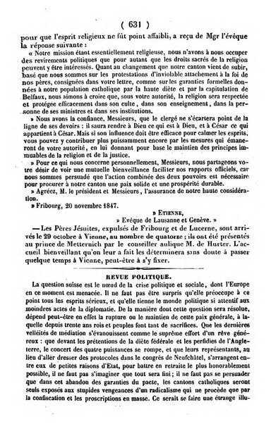 L'ami de la religion journal et revue ecclesiastique, politique et litteraire