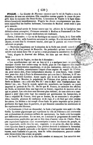 L'ami de la religion journal et revue ecclesiastique, politique et litteraire