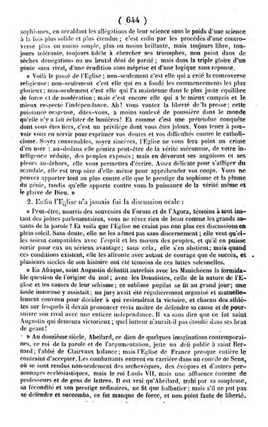 L'ami de la religion journal et revue ecclesiastique, politique et litteraire