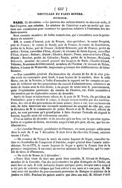 L'ami de la religion journal et revue ecclesiastique, politique et litteraire