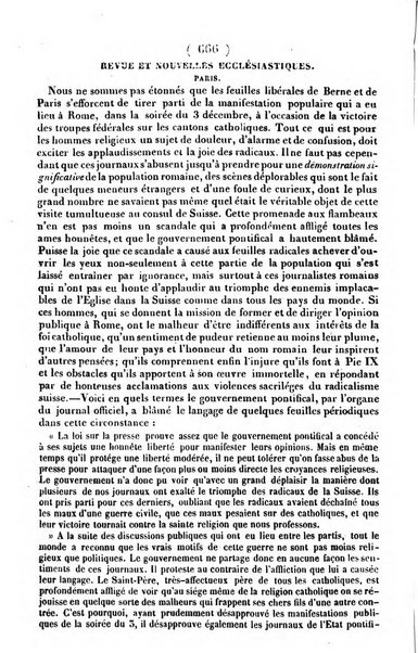 L'ami de la religion journal et revue ecclesiastique, politique et litteraire