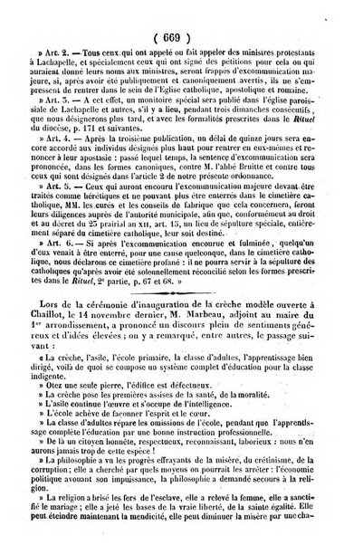 L'ami de la religion journal et revue ecclesiastique, politique et litteraire